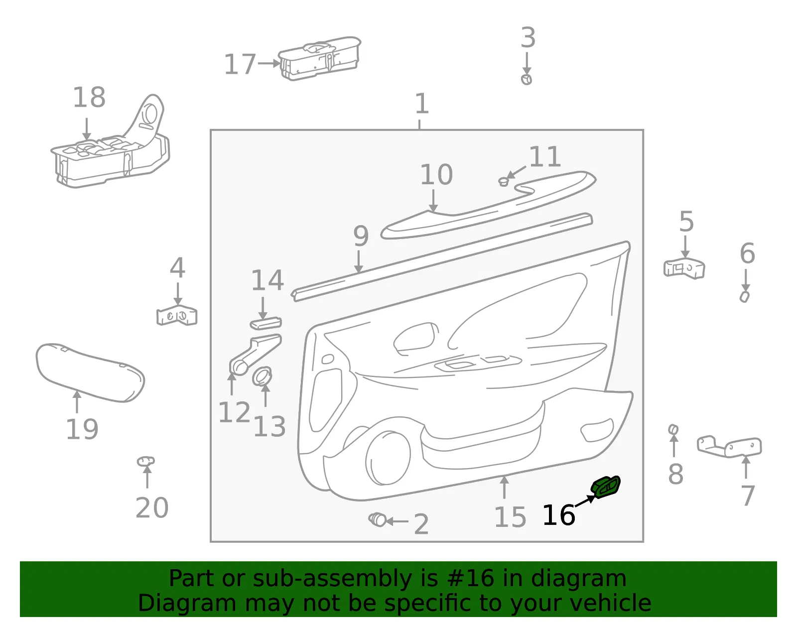 Switch - Kia (93555-3C010GJ) - view 2