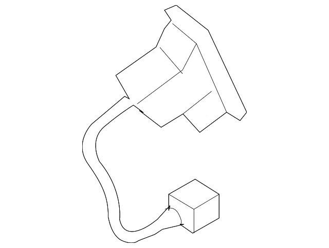 Trunk Lid Switch - Driver's Side (LH) - Kia (93555-3F00026)