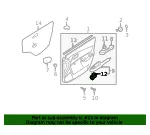 Window Switch - Kia (93570-1G211) - view 4