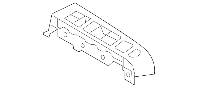 Door Window Switch - Kia (93570-B2010CA)