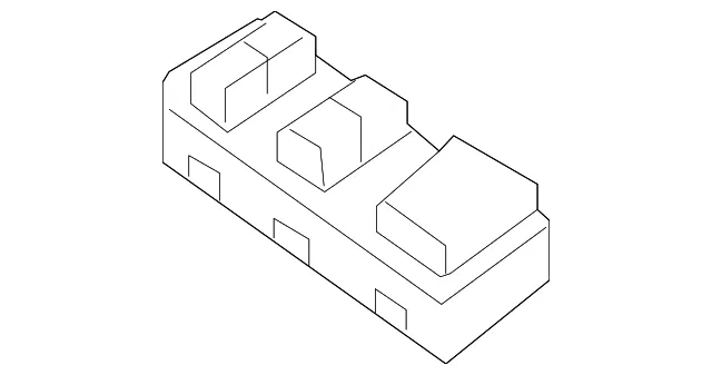 Window Switch - Driver's Side (LH) - Kia (93571-A8140)