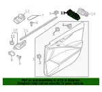 Window Switch - Kia (93571-AT370) - view 4
