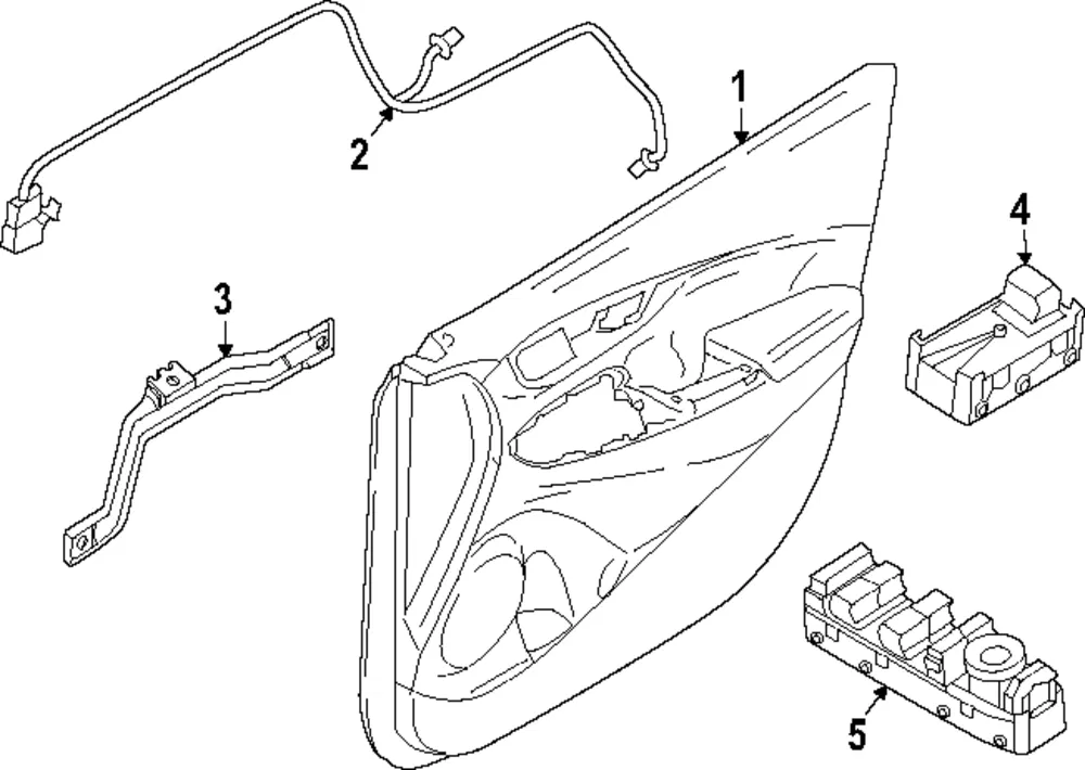 Door Window Switch - Kia (93571-GG670)
