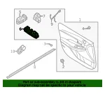 Door Window Switch - Kia (93571-L2000) - view 4