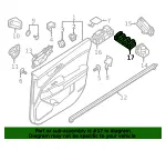 Window Switch - Kia (93571-P1100) - view 4