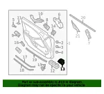 Mirror Switch - Kia (93573-2T010) - view 4