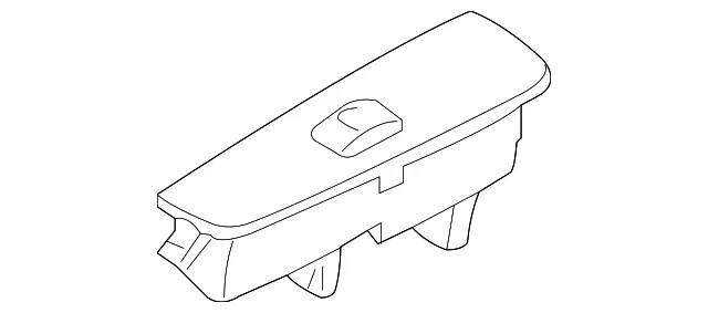 Window Switch - Passenger Side (RH) - Kia (93575-3F55529)