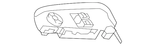Window Switch - Passenger Side (RH) - Kia (93575-A7520K3S)