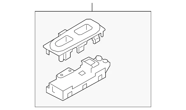 Switch Assembly - Passenger Side (RH) - Kia (93575-J5000CA)