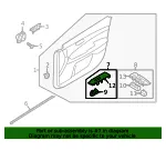 Switch Assembly - Kia (93575-M6020WK) - view 4