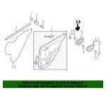 Window Switch - Kia (93576-H8000) - view 4