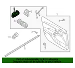Window Switch - Kia (93576-L2000) - view 4