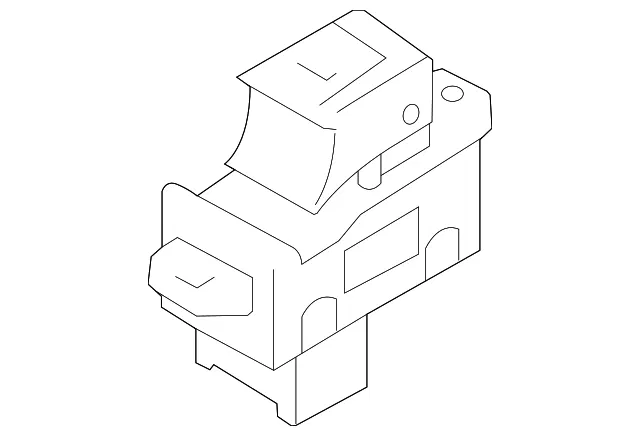 Window Switch - Driver's Side (LH) - Kia (93580-1W000)