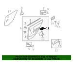 Switch Assembly - Driver's Side (LH) - Kia (93580-2F030D8) - view 4