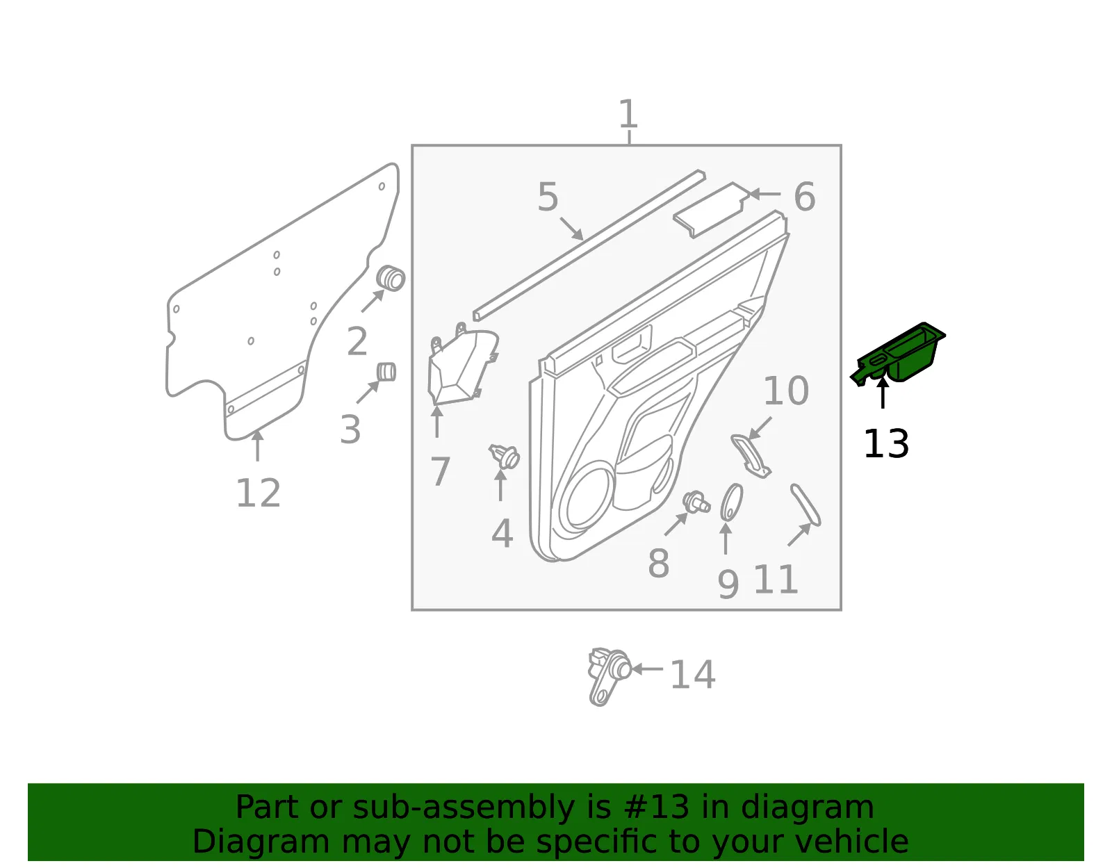 Window Switch - Kia (93580-3E3306W) - view 2