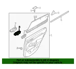 Window Switch - Kia (93581-F6450) - view 4