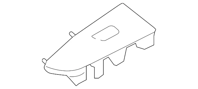 Switch Bezel - Passenger Side (RH) - Kia (93582-M6050GBU)
