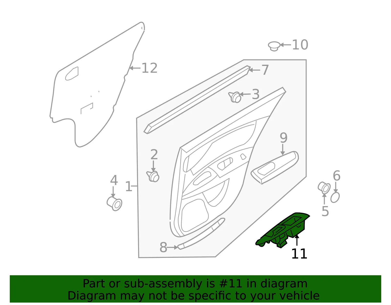 Window Switch - Kia (93585-2G700T0) - view 2