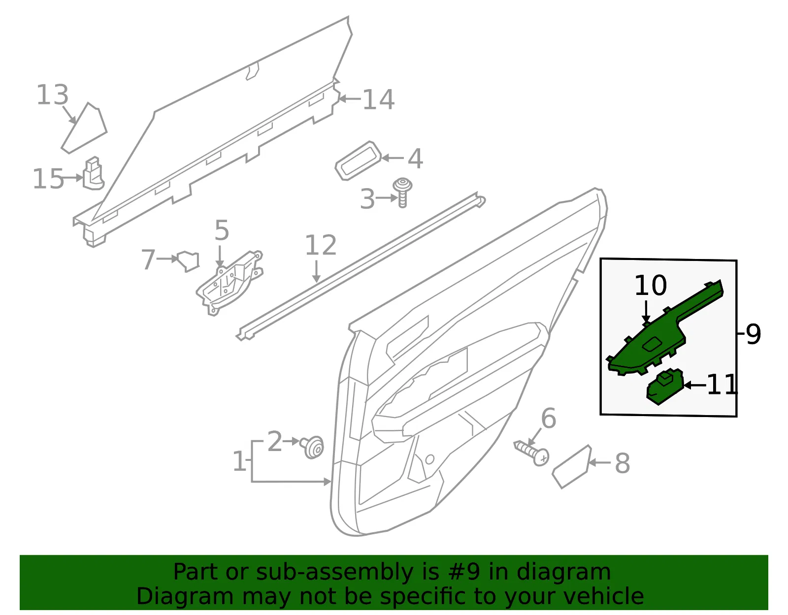 Switch Assembly - Kia (93590-D4360JG7) - view 2