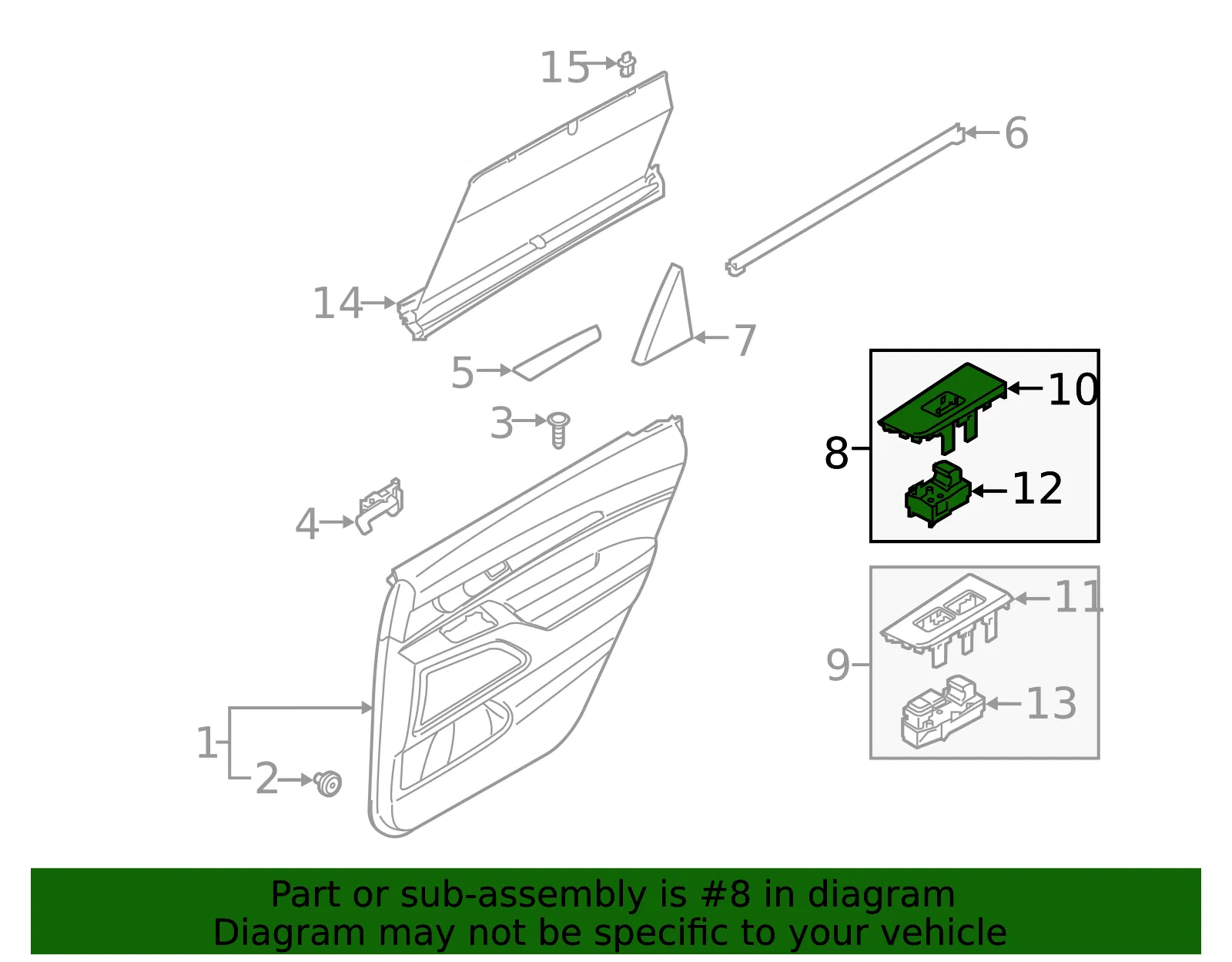Switch Assembly - Kia (93590-S9200) - view 2