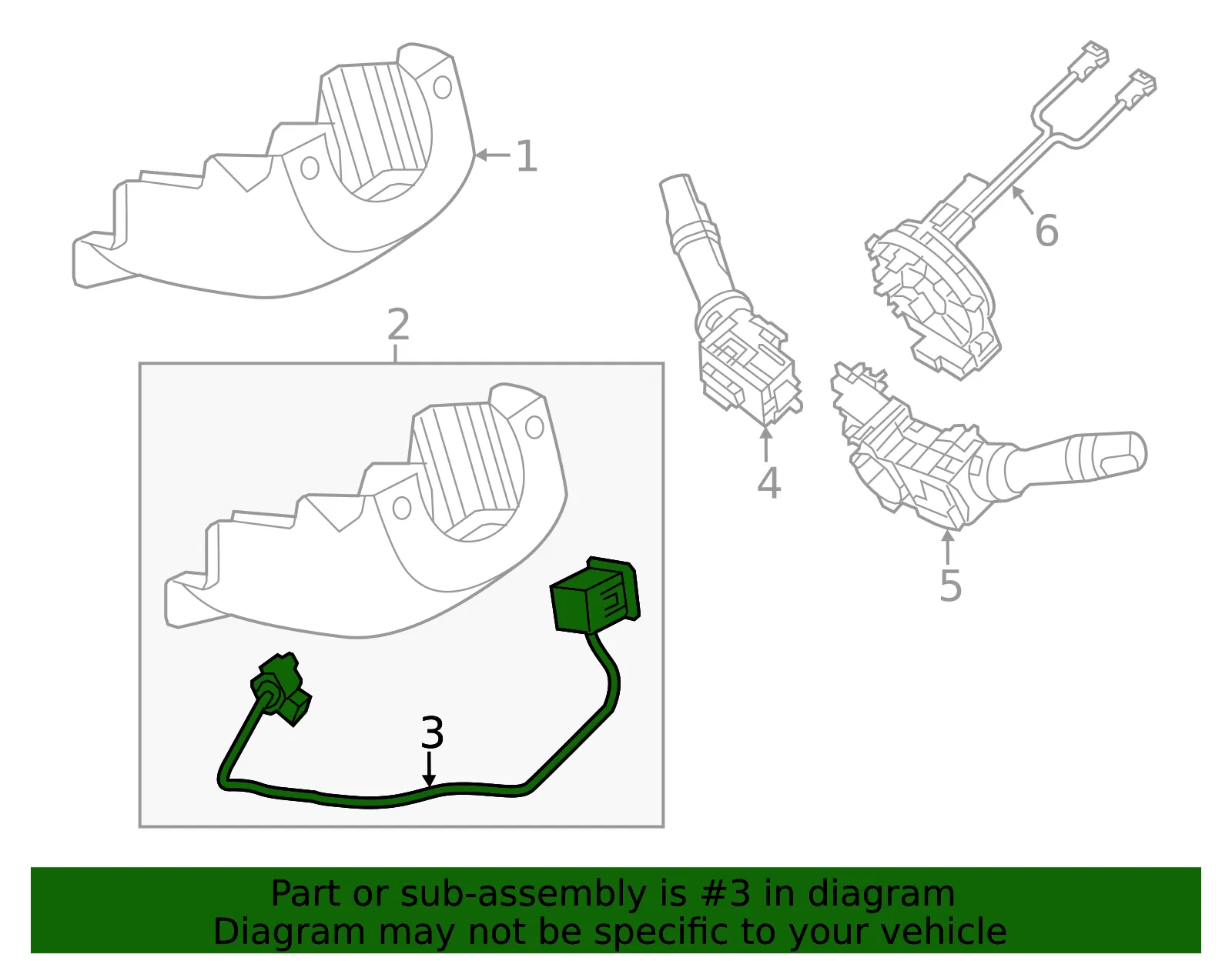 Switch - Kia (93695-2T000) - view 2