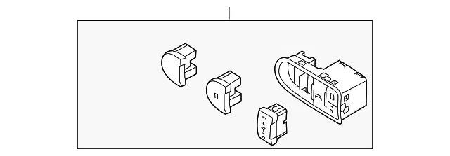 Multi Switch - Kia (93700-A7CC0WK)
