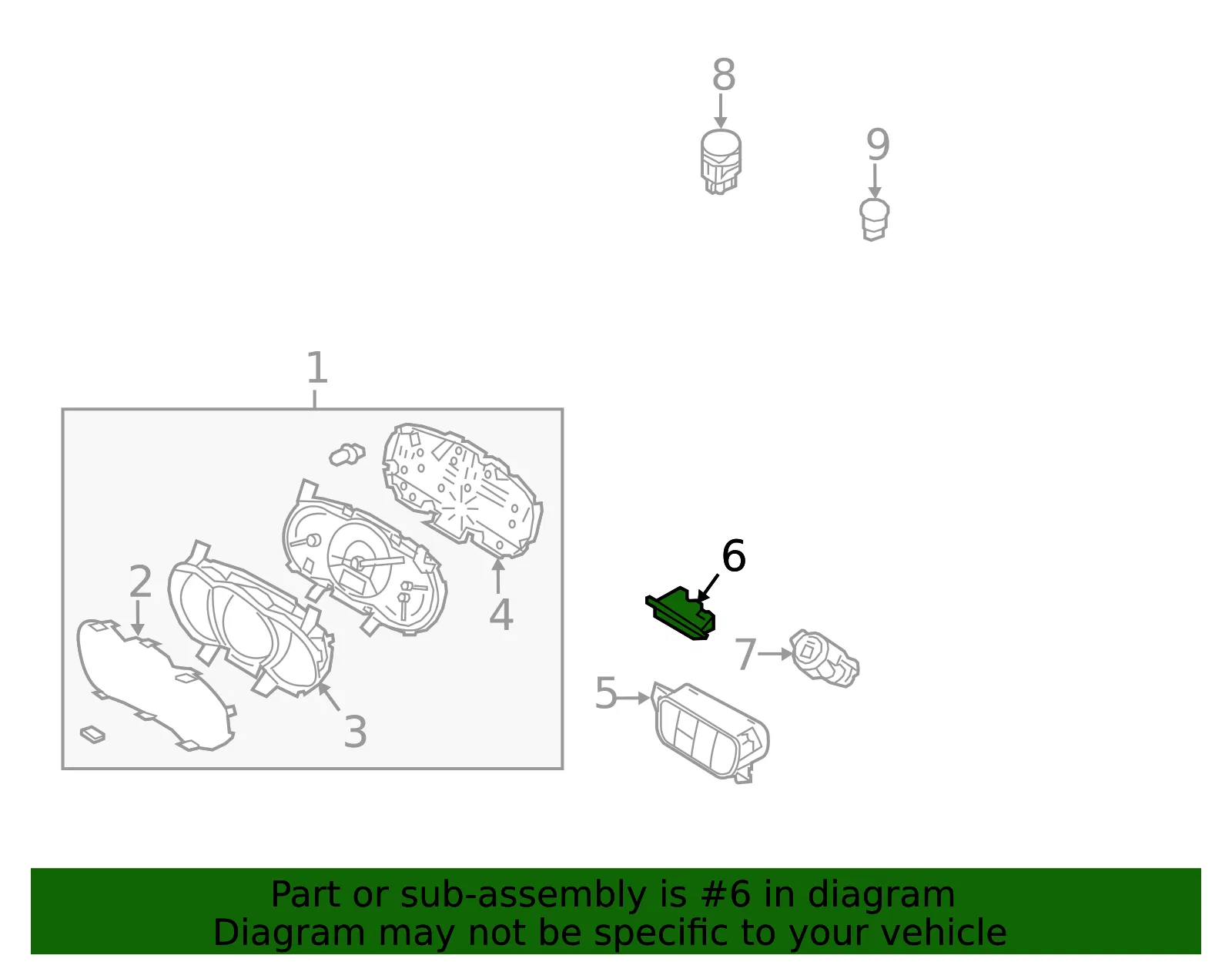 Air Bag Switch - Kia (93710-C6010) - view 2