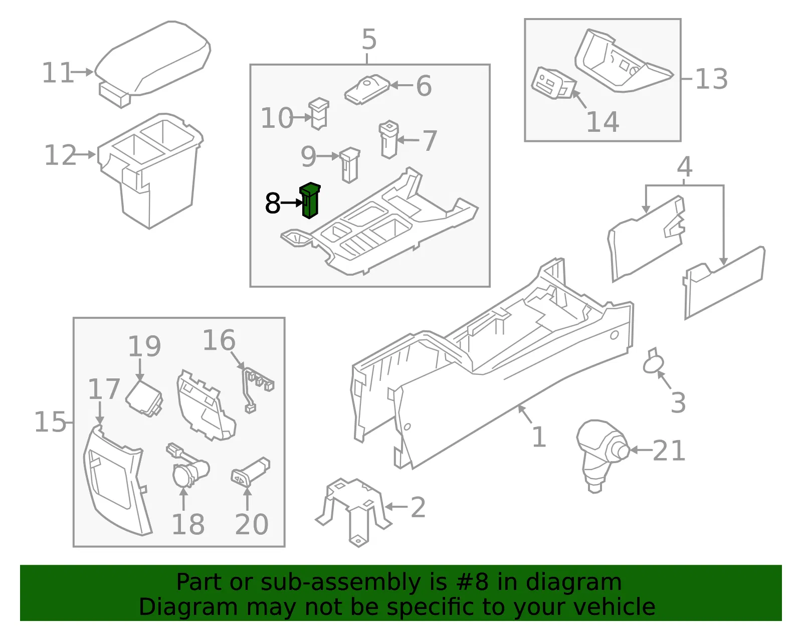 Switch - Kia (93755-1U105) - view 2