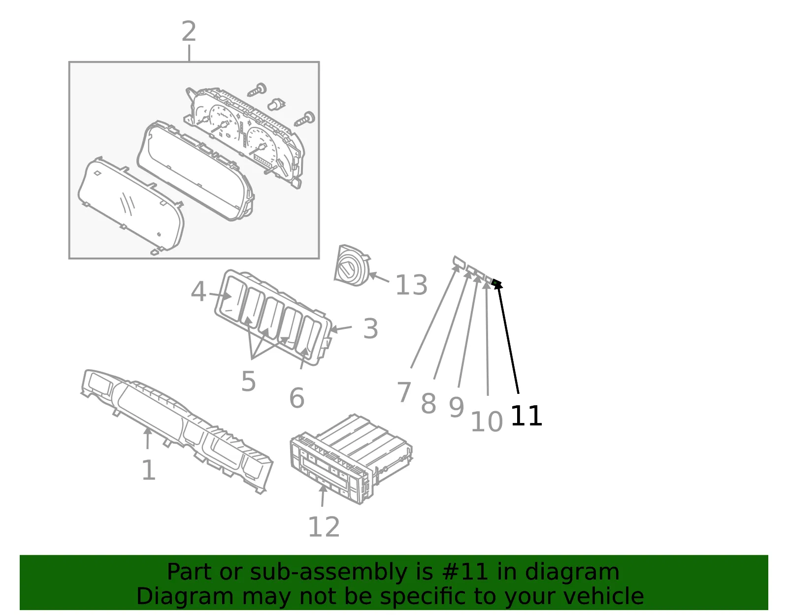 Switch - Kia (93755-3F000) - view 2