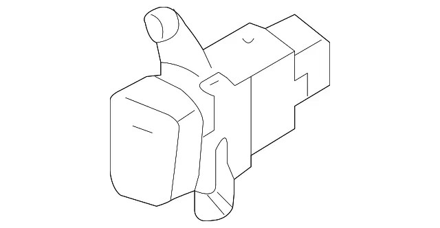 Seat Heat Switch - Passenger Side (RH) - Kia (93770-1D000S8)