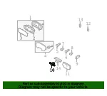 Hazard Switch - Kia (93790-1D000) - view 4
