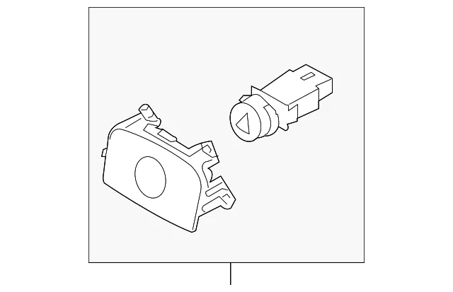 Hazard Switch - Kia (93790-1M200)