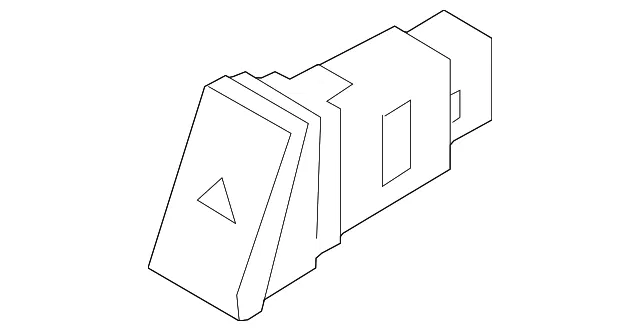 Hazard Switch - Kia (93790-2F010)
