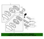 Hazard Switch - Kia (93790-B2000CA) - view 4