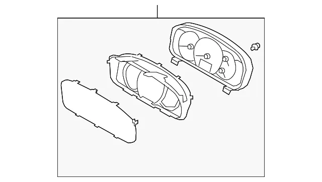 Instrument Cluster - Kia (94001-1D420)