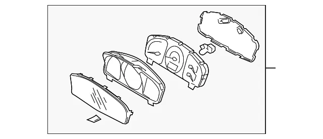 Cluster Assembly - Kia (94001-1F043)