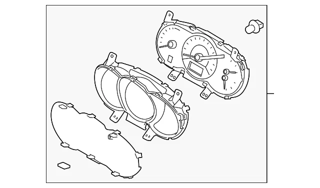 Cluster Assembly - Kia (94001-1U021)
