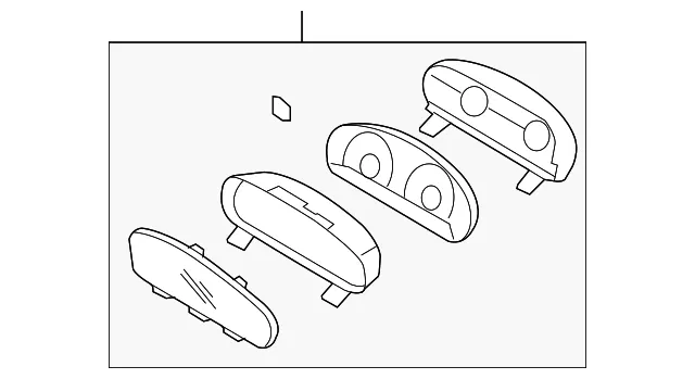 Cluster Assembly - Kia (94001-2G180)