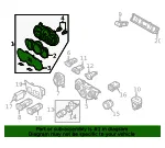 Cluster Assembly - Kia (94001-2K430) - view 4