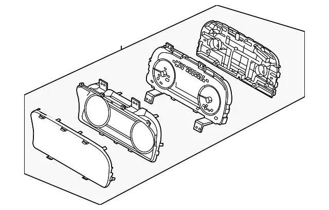 Cluster Assembly - Kia (94001-P4000)