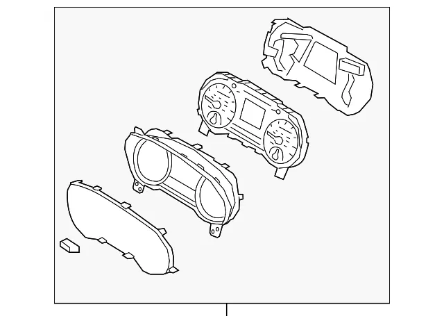 Instrument Cluster - Kia (94001-Q5200)