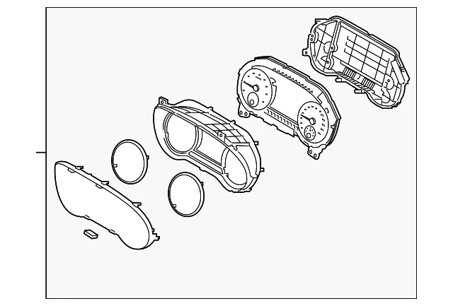 Cluster Assembly - Kia (94001-S9500)