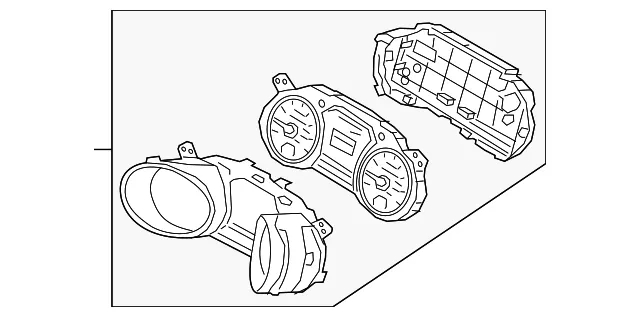 Cluster Assembly - Kia (94003-A9020)