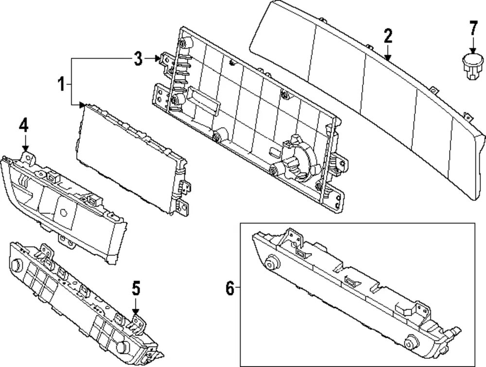 Cluster Assembly - Kia (94003-P1500)