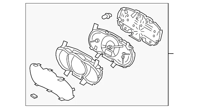 Cluster Assembly - Kia (94004-1U000)