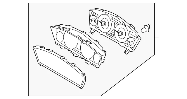 Instrument Cluster - Kia (94011-3F020)