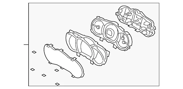 Cluster Assembly - Kia (94011-4C952)