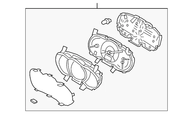 Cluster Assembly - Kia (94011-C6181)