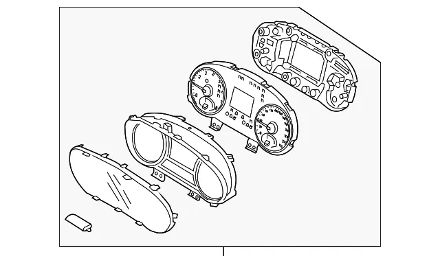 Cluster Assembly - Kia (94011-D5510)