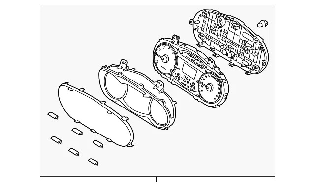 Instrument Cluster - Kia (94011-F6040)